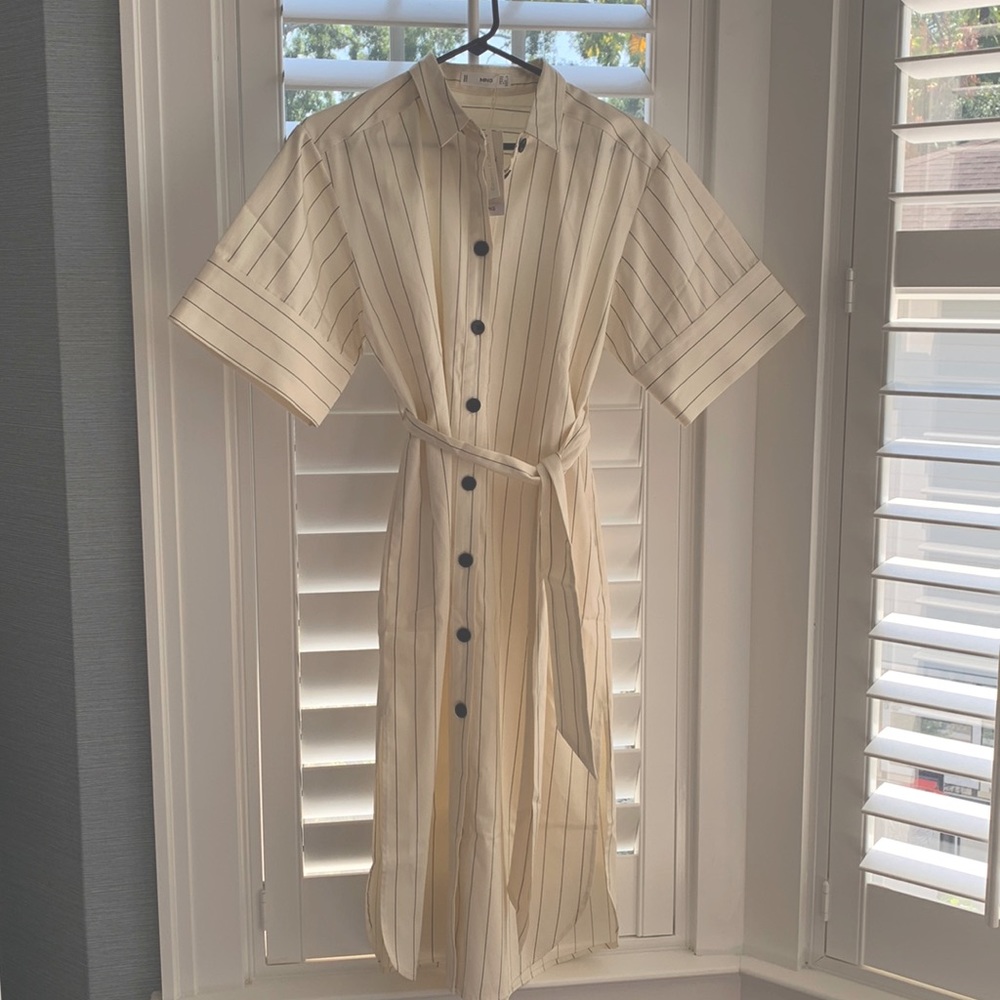 Mango shirt dress